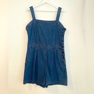 Gap, size 12, denim romper. NWOT.